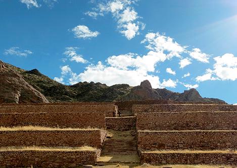 The ruins of Pukara, home to many fascinating artifacts from the early cultures of Lake Titicaca.